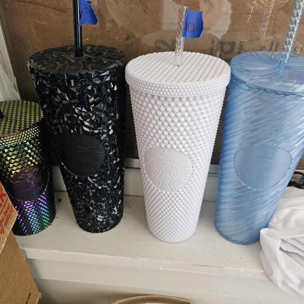 Starbucks Tumbler Collection - Black, White, Blue, Multicolor